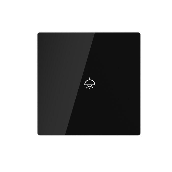 Nature Switch (Black Glass - White 1 way)