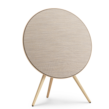 BeoPlay A9  5th gen |Gold Tone / Sand color back / White Oak legs