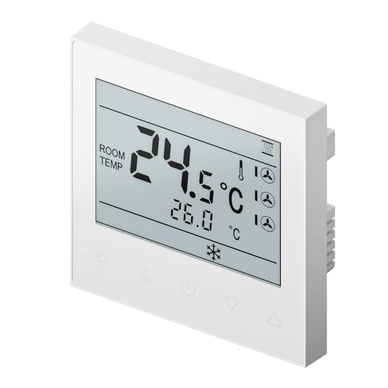 Nature Thermostat (White Frame - White Glass)