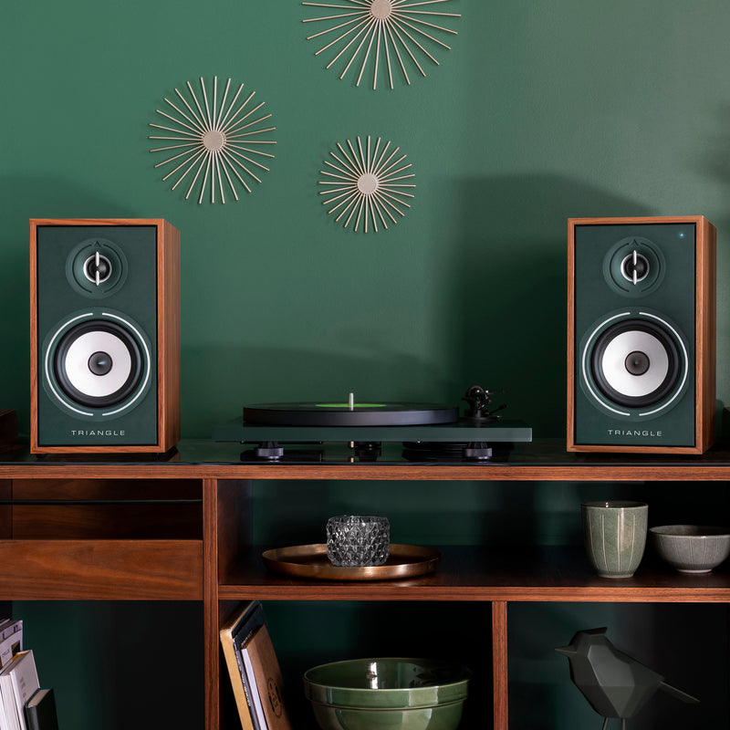 TURNTABLE LUNAR 1 GREEN