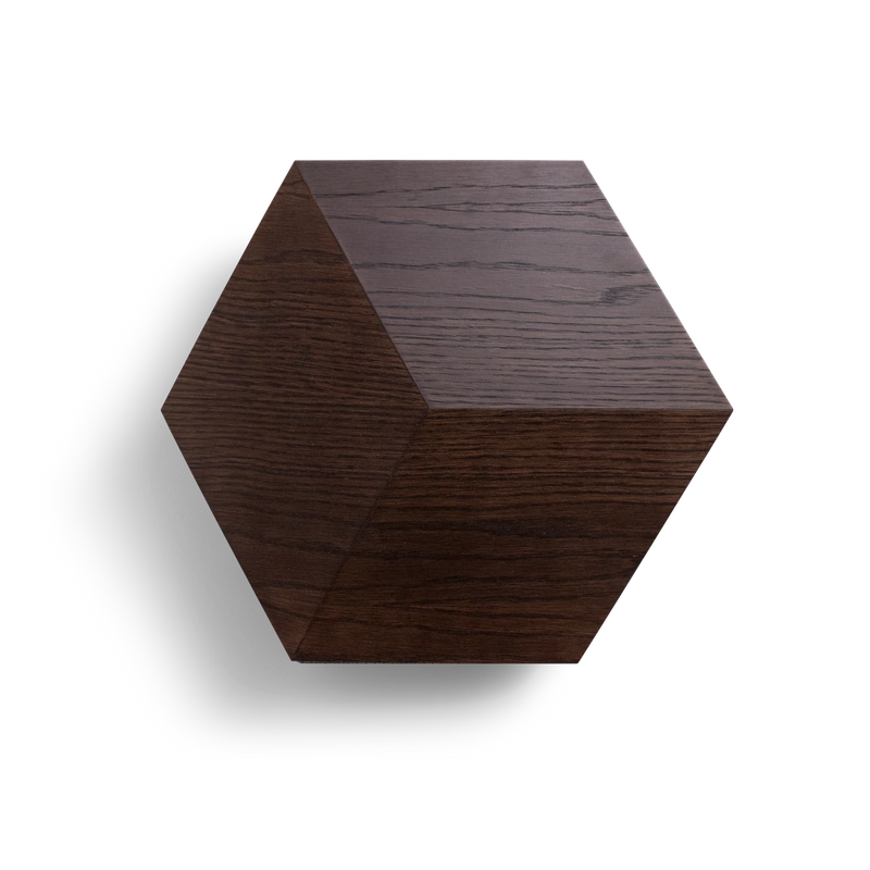 1607216 BeoSound Shape Cover dark oak