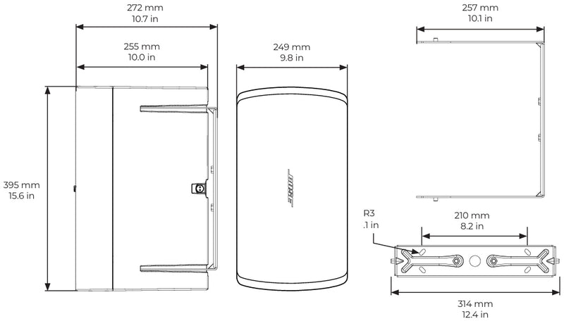 DesignMax DM8SE Altavoz DesignMax