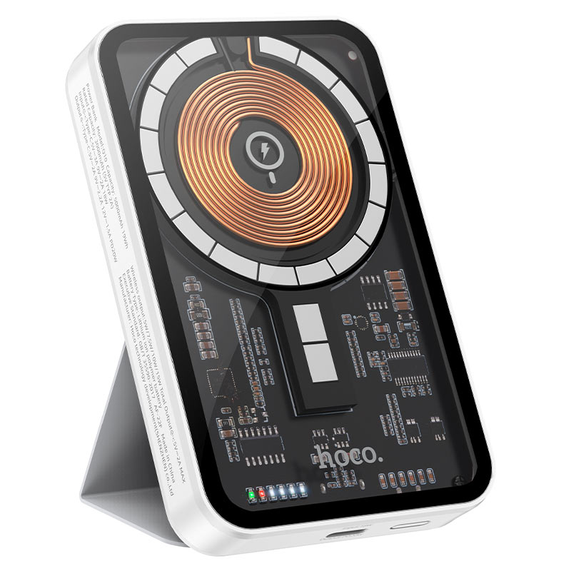 Q10A Transparent discovery edition PD20W magnetic wireless fast charging power bank(10000mAh)