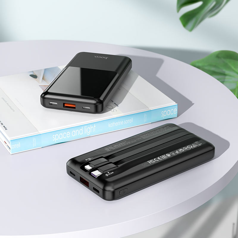 Q9 Pro Shell 22.5W+PD20W fully compatible power bank with cable(10000mAh)
