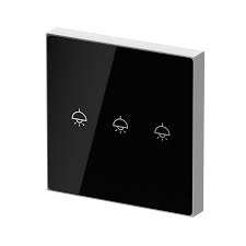 Nature Switch (Black Glass - White 3 way)