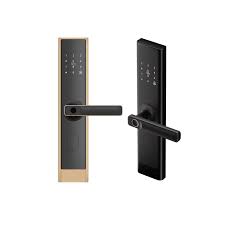 Smart Door Lock C200_Golden(30 No hook - Wooden door)