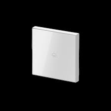 Nature Switch (White Glass - White 1 way)