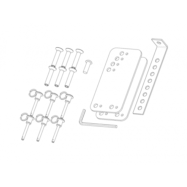 SL Top Bracket-Quick Pins KVV 987 312