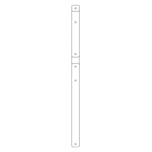 Long bracket for joining ES1.0 and ES1.8 or ES2.5 KVV 987 046