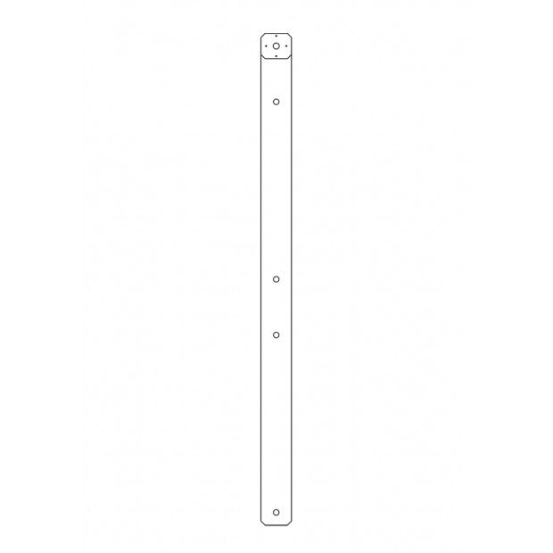 Long bracket for joining two ES1.0 or ES1.5 KVV 987 026