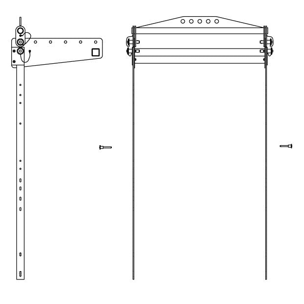 ES System flybar and bracket KVV 987 191