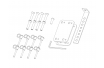 SL2.15 / SL6.10 Sub Bracket with pins KVV 987 341