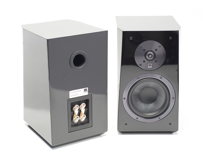 PRIME BOOKSHELF - PAIR -PIANO GLOSS BLACK