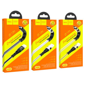 U105 Treasure jelly braided charging data cable for Micro