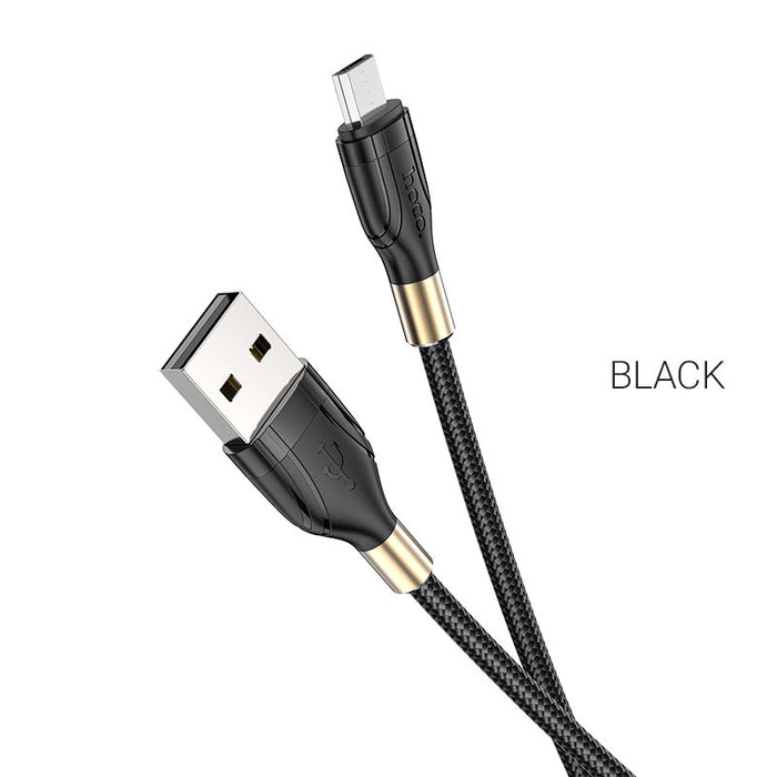 U92 Gold collar charging data cable for Micro