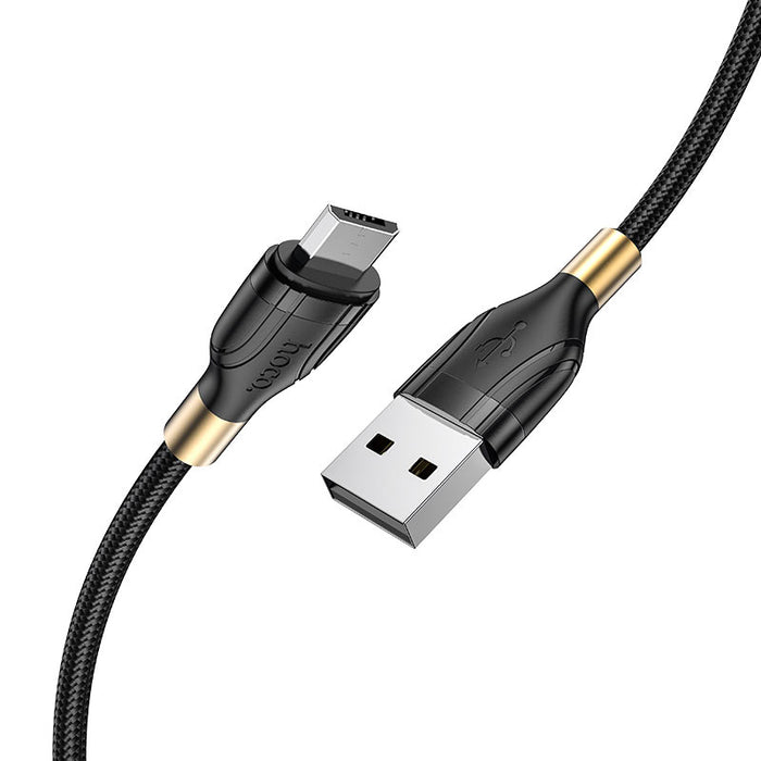 U92 Gold collar charging data cable for Micro
