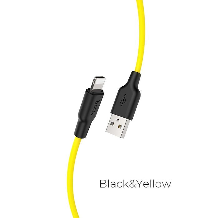 X21 Plus Silicone charging cable for iP(L=2M)