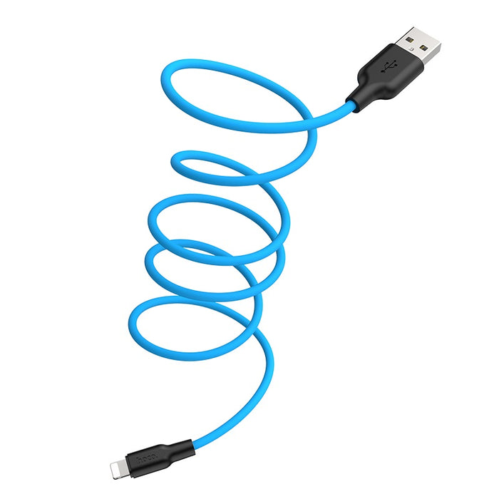 X21 Plus Silicone charging cable for iP(L=1M)