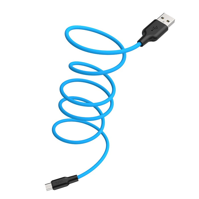 X21 Plus Silicone charging cable for Micro(L=1M)